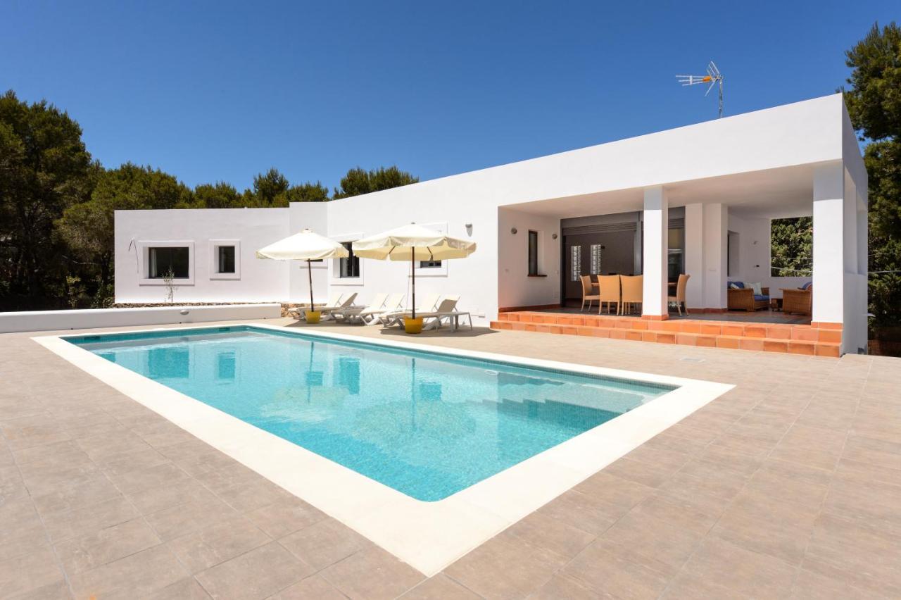 New Villa With Pool 19 Mins From Ibiza Town Cana Clara Santa Eularia des Riu Exterior foto